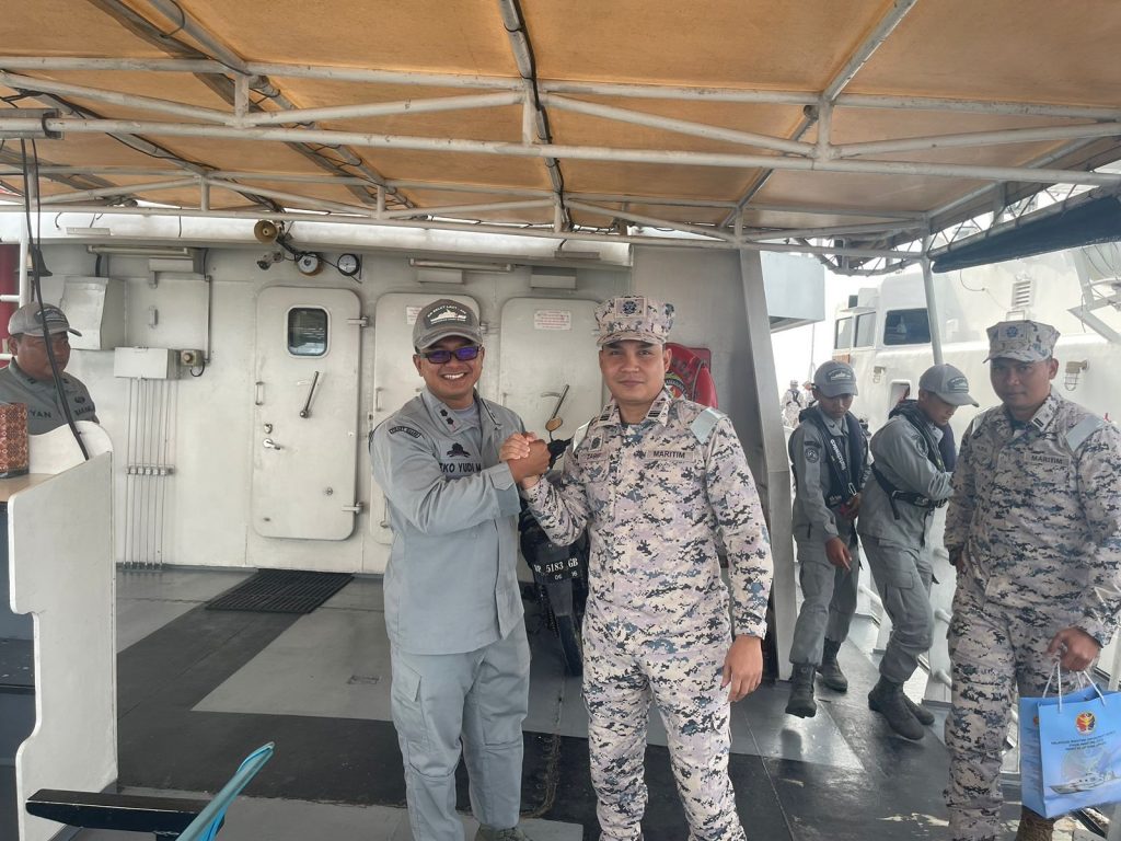 Bakamla RI dan Malaysia Gelar Patroli Bersama di Perbatasan