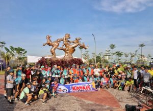 Sambut Jamselinas 2023, Batam Folding Bike Perkuat Kebersamaan Lewat Kulipat