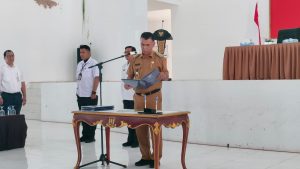 Wan Siswandi Lantik 87 Pejabat di Lingkungan Pemkab Natuna