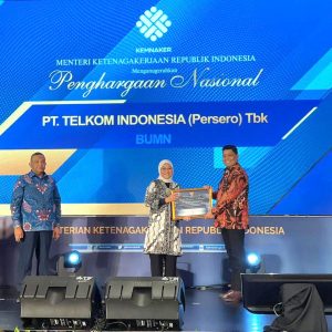Telkom Kembali Peroleh Penghargaan Sebagai Tempat Kerja Inklusif dan Ramah Disabilitas dari Kemnaker RI