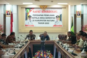 Jelang Pilkades Serentak, Pemkab Natuna Gelar Rakor Pemantapan Persiapan