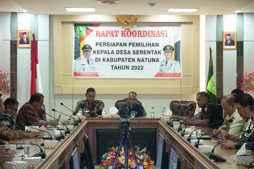 Jelang Pilkades Serentak, Pemkab Natuna Gelar Rakor Pemantapan Persiapan