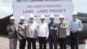 Kepala BP Batam Lakukan Pelepasan Pipa Buatan Batam, Dukung Proyek Strategis Presiden di Lawe-Lawe
