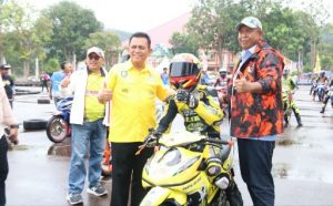Wakil Ketua DPRD Kepri Rizki Faisal dan Gubernur Buka Kejurnas Drag Race 2022