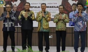 Ketua DPRD Kepri Hadiri Sertijab Kepala BPK Kepri
