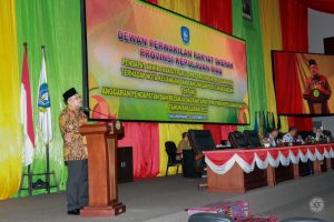 Paripurna Pendapat Akhir Fraksi DPRD Kepri Terhadap Nota Keuangan dan Ranperda tentang APBD Kepri 2023