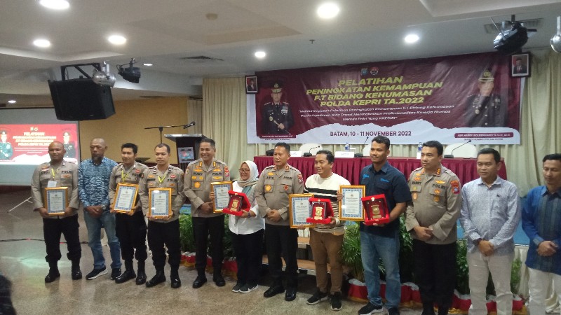 Jajaran Humas Polda Kepri Jalani Pelatihan Jurnalistik