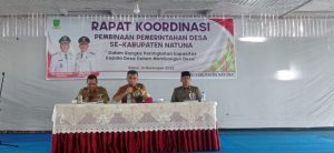 Rakor Pembinaan Pemerintah Desa, Bupati Natuna Sampaikan Kabar Baik Pada Aparat Desa