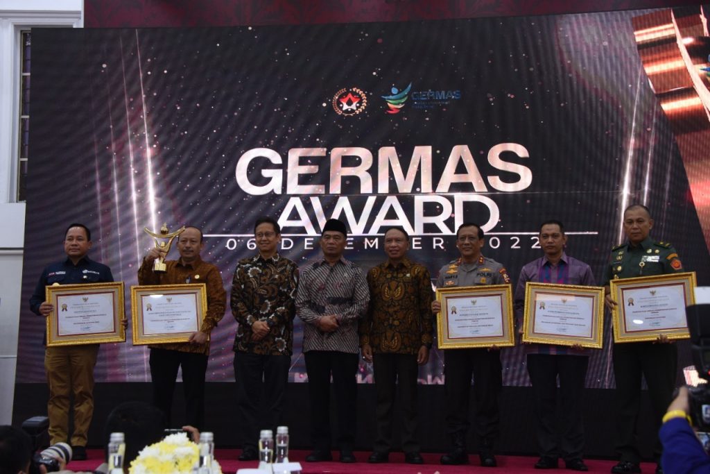 Bakamla RI Raih Germas Award 2022 Kategori Pelaksanaan Aktivitas Fisik Terbaik