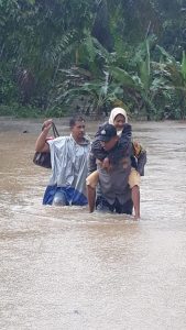 Diguyur Hujan Lebat, Beberapa Titik Kota Ranai Kebanjiran