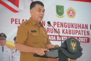 Bupati Wan Siswandi Lantik Kepengurusan Karang Taruna Natuna
