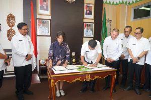 SAIAC Kunjungi Natuna, Jajaki Kerja Sama Dalam Bidang Ekonomi