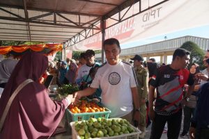 Kendalikan Inflasi, Pemkab Natuna Gelar Pasar Murah