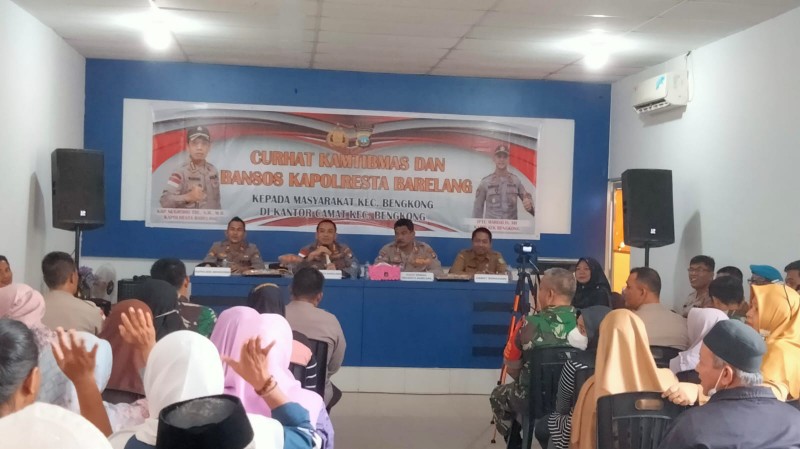 Warga Bengkong Curhat Pada Kapolres, Curanmor dan Kenakalan Remaja Hantui Mereka