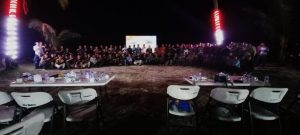 Ratusan Prajurit TNI di Natuna Nobar Wayang Orang yang Diperankan Panglima TNI dan Kapolri