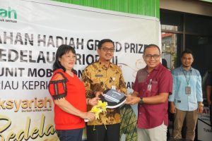 Sekda Natuna Serahkan Hadiah Grand Prize Bedelau Periode II, Apresiasi BRK  Syariah Menjadi Mitra Masyarakat
