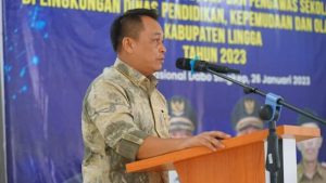 Bupati Nizar Hadiri Raker Kepala Sekolah dan Pengawas se-Kabupaten Lingga