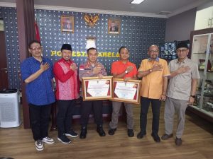 Perang Berantas Narkoba, DPRD Batam Berikan Penghargaan Pada Polresta Barelang