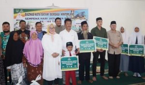 Dukung Langkah “Kecil” tapi Dahsyat, Wagub Marlin Salurkan Bantuan BAZNAS di Galang