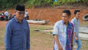 Wakil Bupati Lingga Bersama Sekda Hadiri Peresmian Pembangunan Pasar Modern Dabo