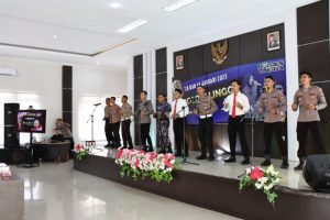 Tingkatkan Kebersamaan, Kapolres Lingga Gelar Polres Lingga Idol 2023