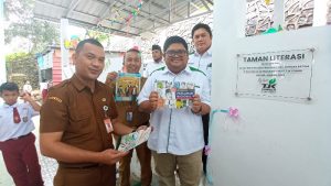 Dukung Pendidikan Batam, TJK Power Bangun Taman Literasi di SDN 05 Nongsa