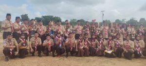 Regu Putra dan Putri Kwarcab Kota Batam  Juara Lomba Tingkat Regu Pramuka Penggalang IV