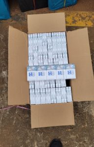 Ratusan Ribu Batang Rokok Merk H MIND Tanpa Pita Cukai Diamankan BC Batam