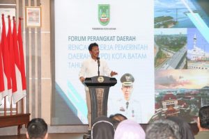 Buka Forum Perangkat Daerah Kota Batam Tahun 2023, Rudi Ungkap Alasan Pembangunan Infrastruktur Jadi Prioritas