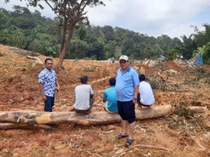 Ketua DPRD Natuna, Daeng Amhar Apresiasi Langkah Cepat Pemkab Natuna Tangani Bencana Longsor di Serasan