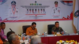 Bupati Lingga Hadiri Rapat Forkopimda dan Rakor Pemerintah Daerah se-Provinsi Kepri Tahun 2023