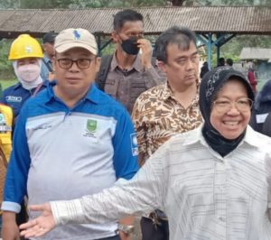 Ketua DPRD Natuna, Daeng Amhar Sambut Kedatangan Mensos RI Tri Rismaharini