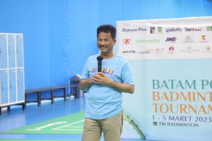 Buka Turnamen Bulutangkis, Kepala BP Batam Ingin Batam Juga Dikenal sebagai Kota Olahraga