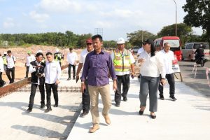 Kepala BP Batam Tinjau Pembangunan Jalan Arteri Batuampar-Batubesar