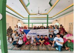 Aston Batam Santuni Anak Yatim dan Sembako bagi Warga Pulau Ngenang