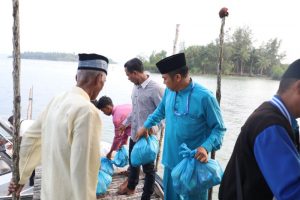 Safari Ramadan di Pulau Kubung, BKDI BP Batam Salurkan Bantuan ke Musala Al-Hidayah
