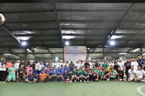 Peringatan May Day 2023, Sekda Kepri Buka Liga Futsal Pekerja