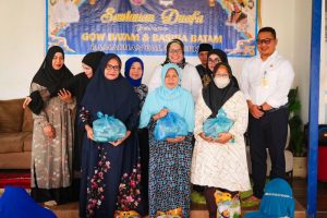 Wagub Marlin Apresiasi  Kepedulian Basiba dalam Santuni Anak Yatim
