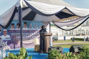 Salat Id di Dataran Engkuputri, Pesan Wagub Marlin Rekatkan Persaudaraan di Hari Fitri