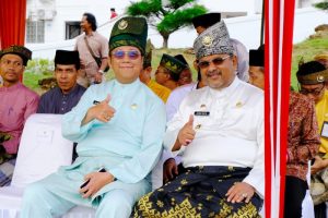 Capai Kinerja Hingga Sewindu, Bupati dan Wakil Bupati Karimun, Aunur Rafiq-Anwar Hasyim Gelar Tasyakuran