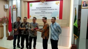 Telkom Jalin Kerja Sama dengan Pemkab Natuna, Majukan Program Desa Digital Smart Village Nusantara
