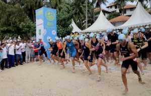 Lepas Peserta Batam Triathlon 2023, Wako Rudi: Bangkitkan Pariwisata