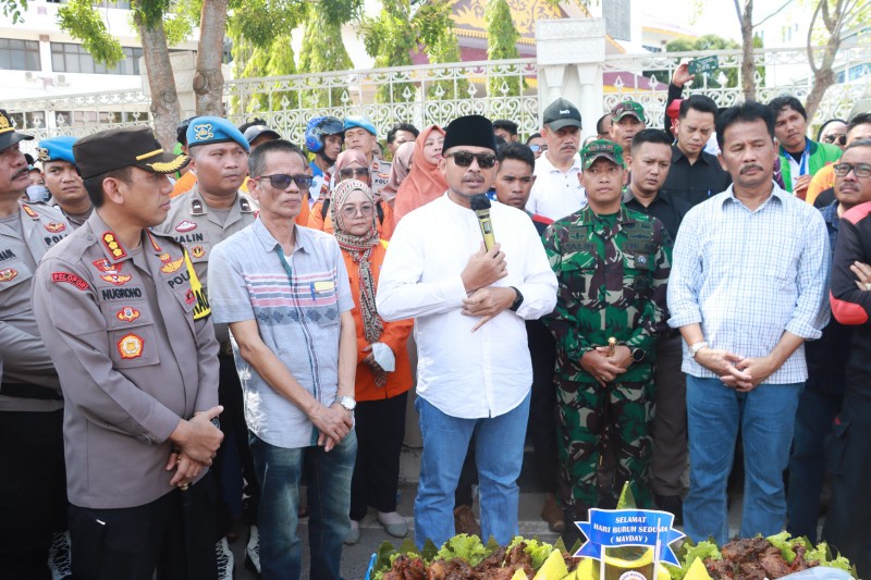 Peringatan May Day, Ketua DPRD Batam Nuryanto Ajak Buruh Berkolaborasi Bangun Daerah