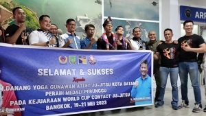 Danang Yoga Gunawan, Atlet Jujitsu Batam Raih Medali World Contact