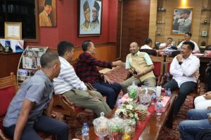 Pimpinan DPRD Kota Batam Terima Kunjungan Silaturahmi Posmetro Batam