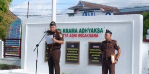 Kajari Natuna Pimpin Upacara HUT Persaja ke-72, Junjung Tinggi Tri Krama Adyaksa