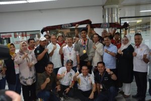 Raih Prestasi di SEA Games Kamboja, Kepulangan Ramadhan Sananta dan Septiadi Ardiansyah ke Kepri Disambut Hangat Pecinta Olahraga