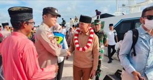 Wakil Bupati Natuna, Rodhial Huda Safari Ramadan di Masjid Al Ihya Desa Air Payang Pulau Laut