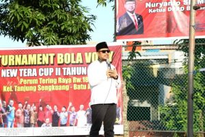 Buka Turnamen Bola Voli New Tera Cup II, Nuryanto Ajak Junjung Tinggi Sportifitas