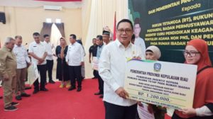 Ketua DPRD Natuna Apresiasi Bantuan Pemprov Kepri untuk Korban Longsor Serasan